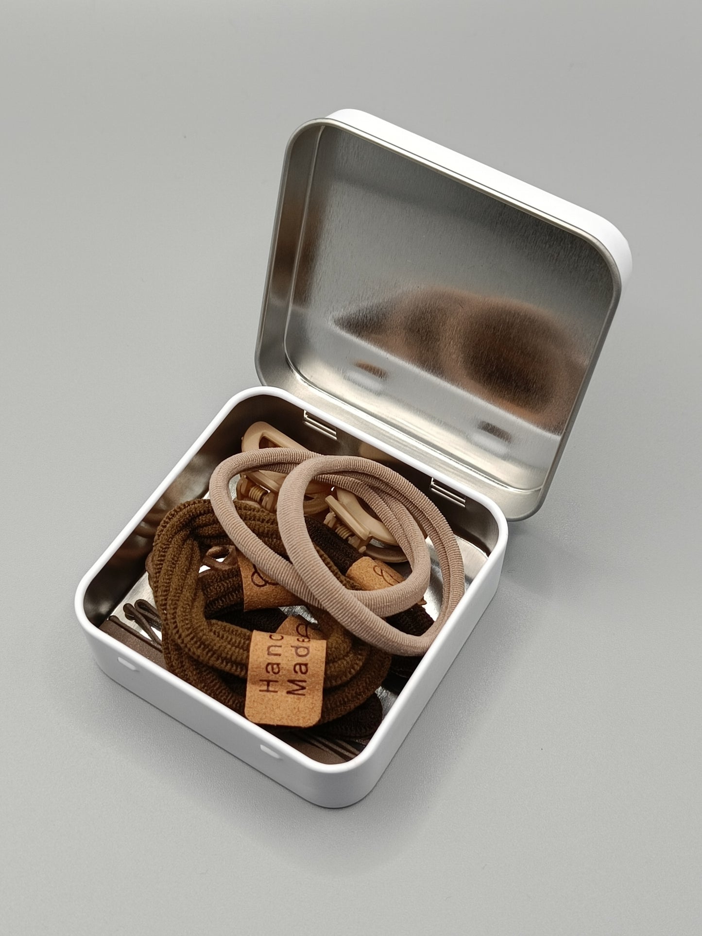 Tame the Locks Hair Tie Tin
