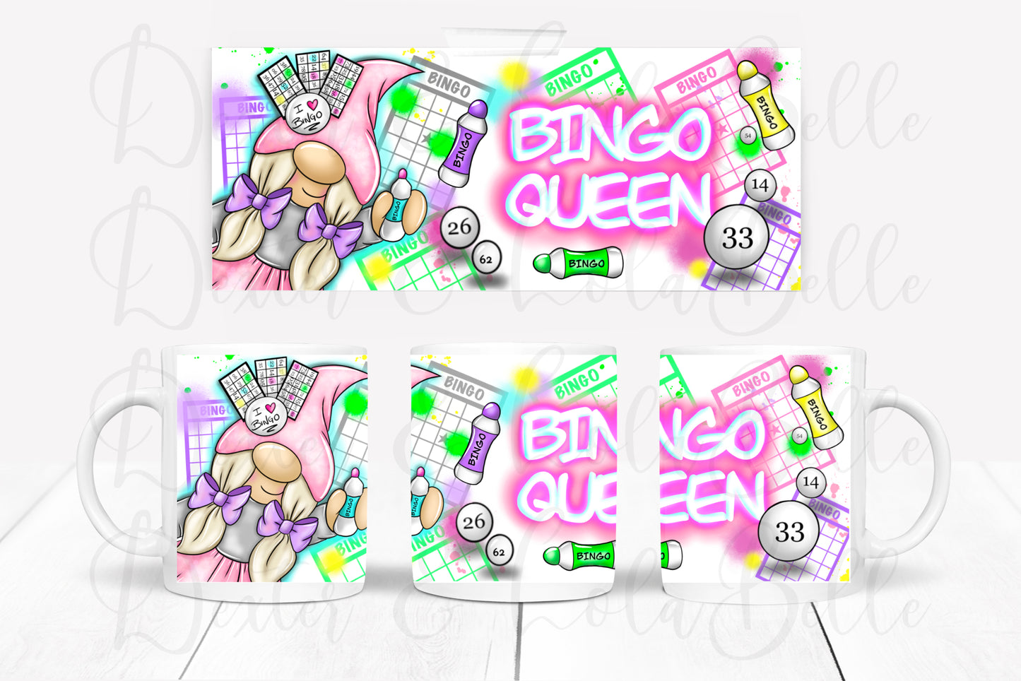 Bingo Queen Gonk Mug