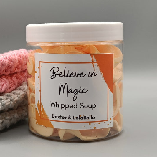 Believe in Magic whipped soap