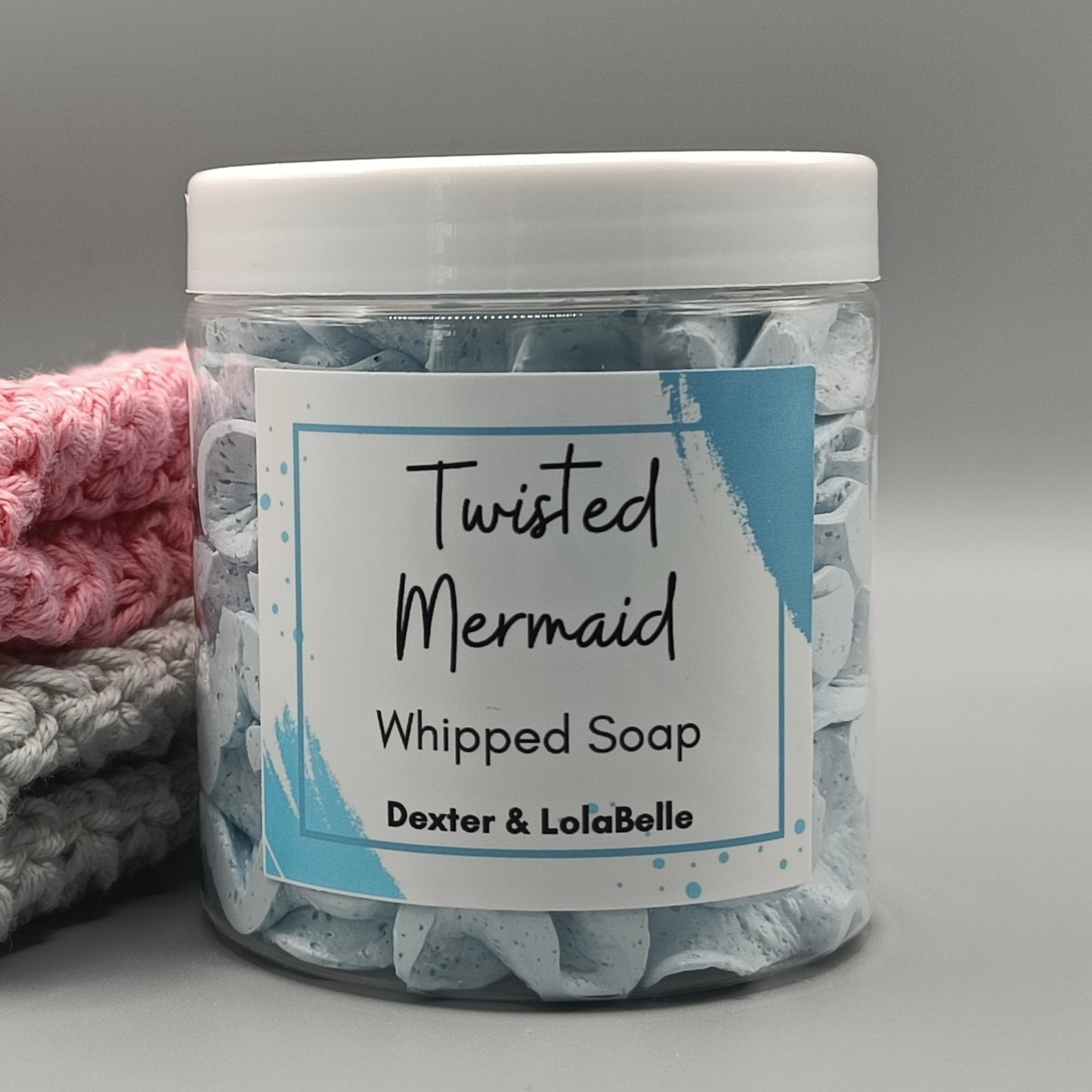 Twisted Mermaid whipped soap