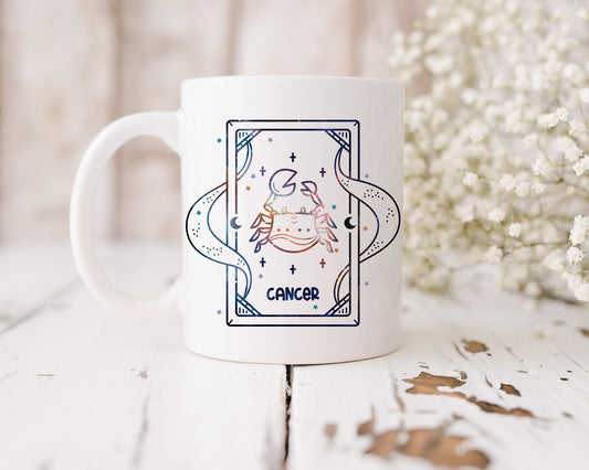Cancer star sign mug
