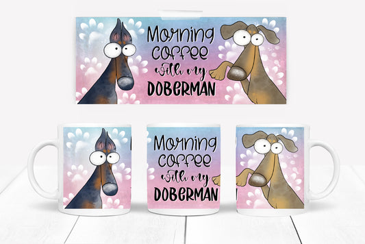 Doberman Dog Mug