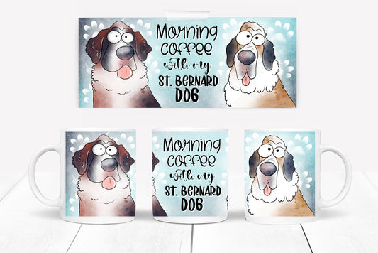 St Bernard Dog Mug